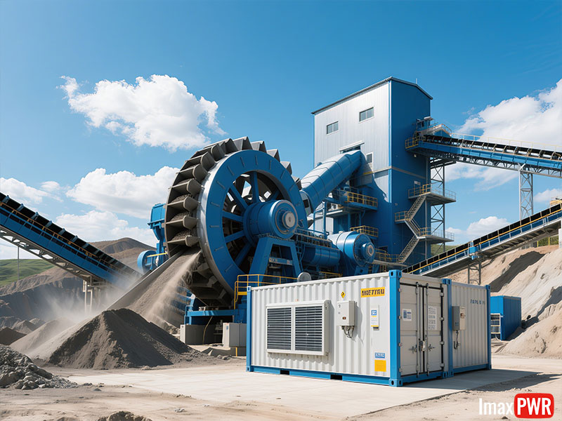 艾麥斯儲能之建筑工地、礦山高可靠充電解決方案